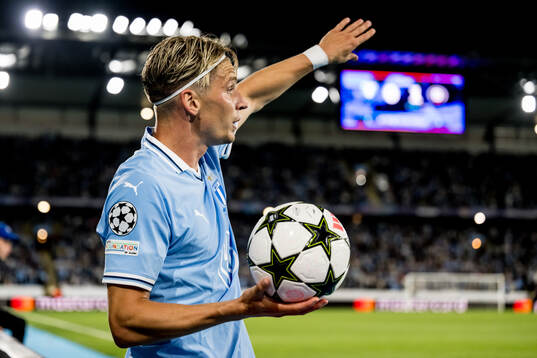 Jens Stryger of Malmö FF