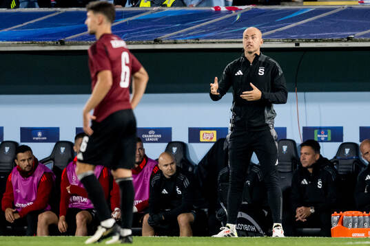 Assistant coach Jens Askou of Sparta Prag
