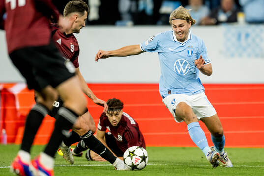 Sebastian Nanasi of Malmö FF