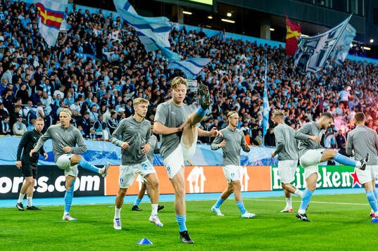 Nils Zetterström of Malmö FF