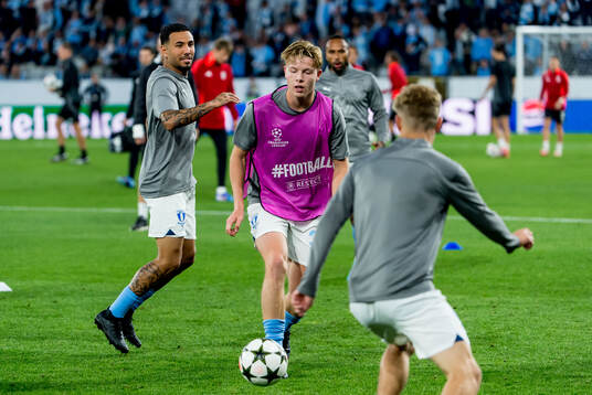 Nils Zetterström of Malmö FF