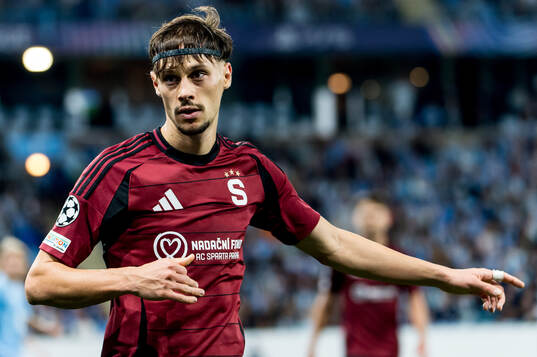 Veljko Birmancevic of Sparta Prag