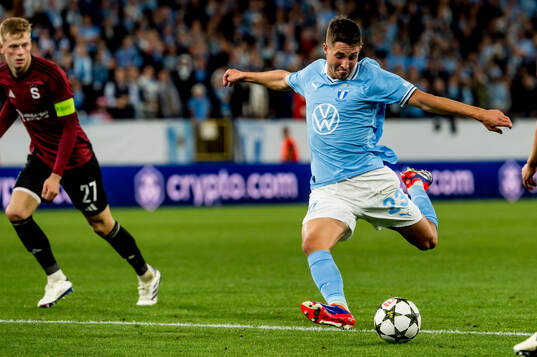 Lasse Berg Johnsen of Malmö FF
