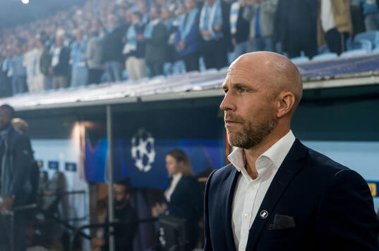 Head coach Henrik Rydström of Malmö FF
