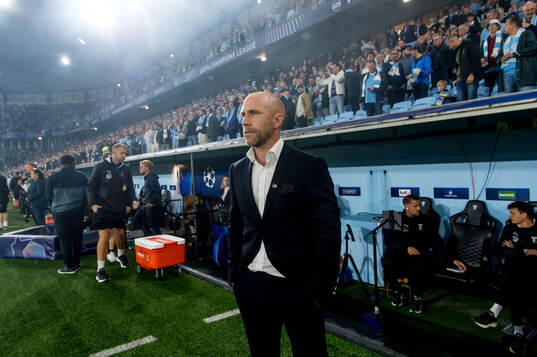 Head coach Henrik Rydström of Malmö FF