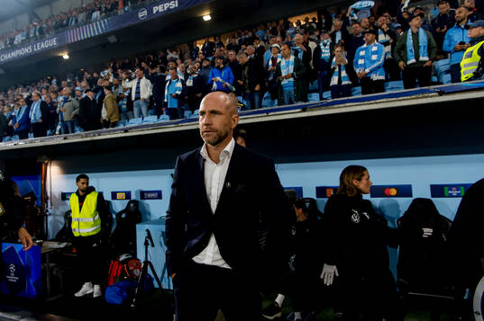 Head coach Henrik Rydström of Malmö FF