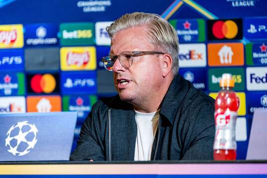 Head coach Lars Friis of Sparta Prag