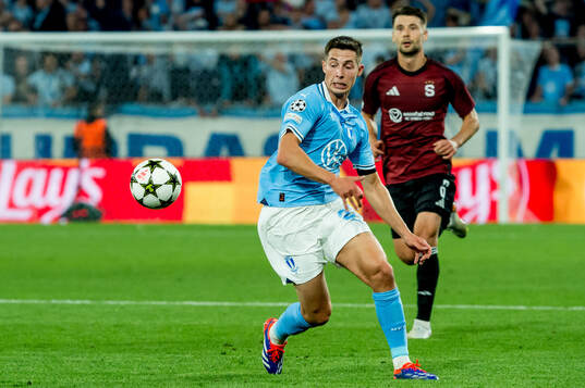Lasse Berg Johnsen of Malmö FF