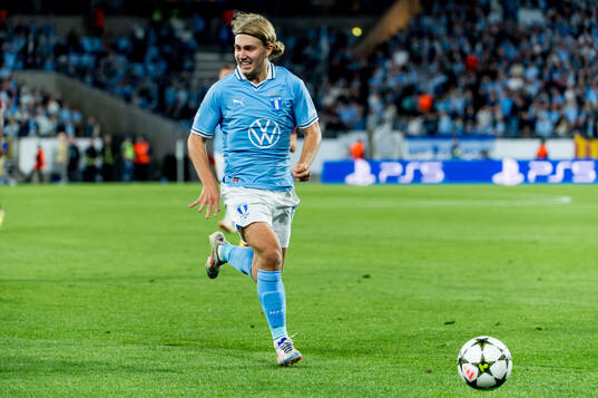Sebastian Nanasi of Malmö FF