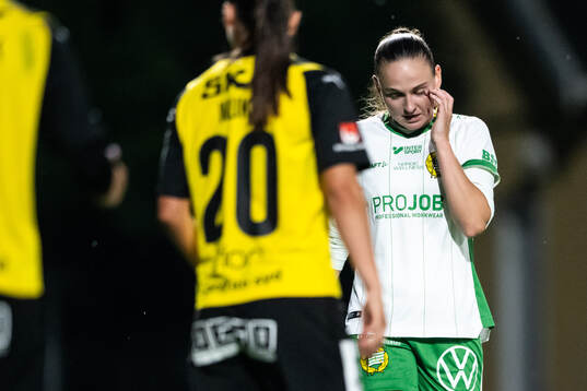 Hammarbys Vilde Hasund deppar