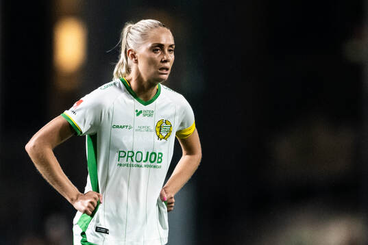 Hammarbys Alice Carlsson deppar