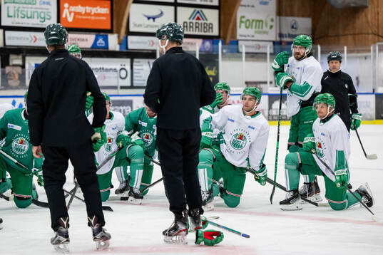 Josh Dickinson, Dennis Everberg och Leon Bristedt