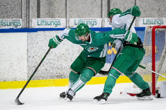 Brady Ferguson och Filip Johansson