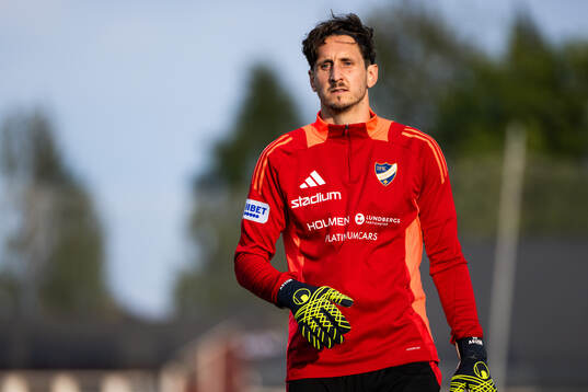 IFK Norrköpings målvakt David Mitov Nilsson