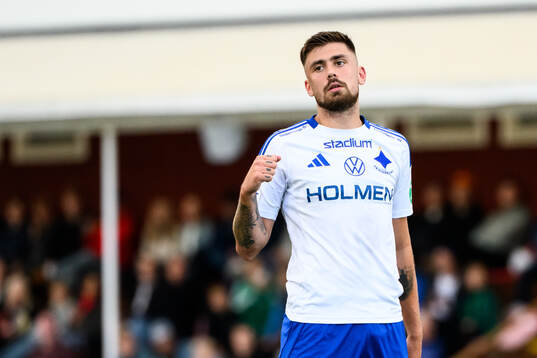 IFK Norrköpings Tim Prica jublar