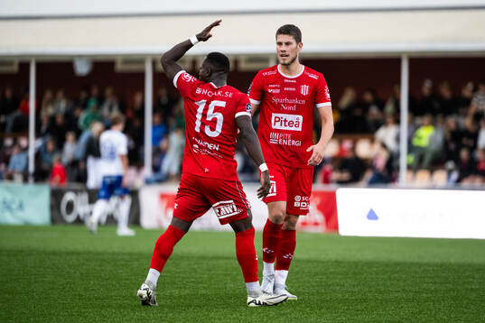 Piteås Kalebo Wimbabazi reagerar