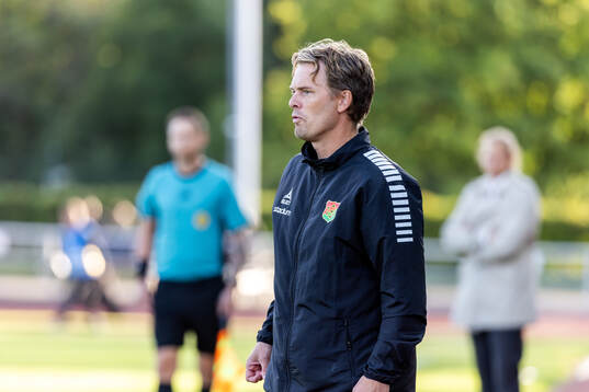 GAIS huvudtränare Fredrik Holmberg