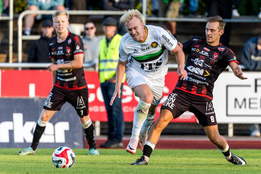 GAIS Robin Wendin Thomasson och Trollhättans Emilio