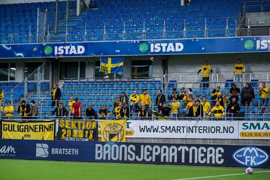 Spectators in the stands