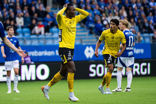 Jalal Abdullai of Elfsborg reacts