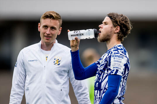 IFK Göteborgs Sebastian Ohlsson och Gustaf Norlin