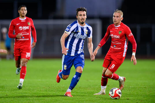 IFK Göteborgs Anders Trondsen och Ariana FCs Johan
