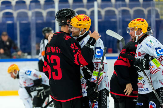 Malmö Redhawks Fredrik Händemark och Fischtown Penguins