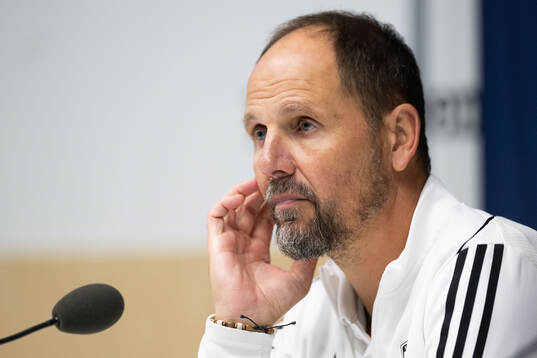 Manager Ante Simundza of Maribor