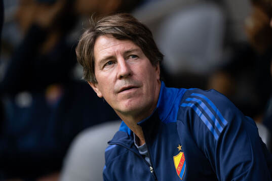 Head coach Thomas Lagerlöf of Djurgården