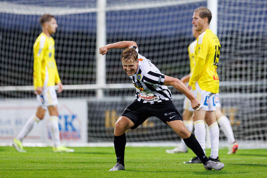 Landskronas Jesper Strid jublar