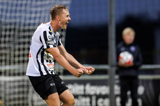 Landskronas Jesper Strid jublar