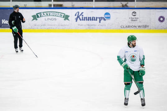 Bläddra bland fler bilder av Ishockey, SHL, Rögle, Träning 