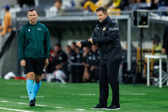 Head coach Paco Johansen of Häcken