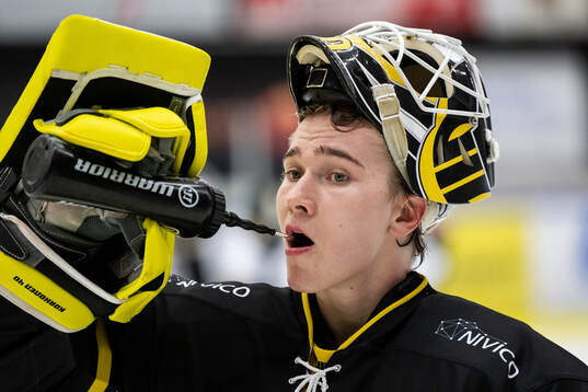 Västerås målvakt Rasmus Korhonen
