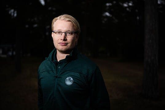 Rögles assisterande sportchef Jacob Strandberg
