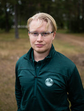Rögles assisterande sportchef Jacob Strandberg