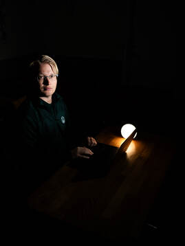 Rögles assisterande sportchef Jacob Strandberg