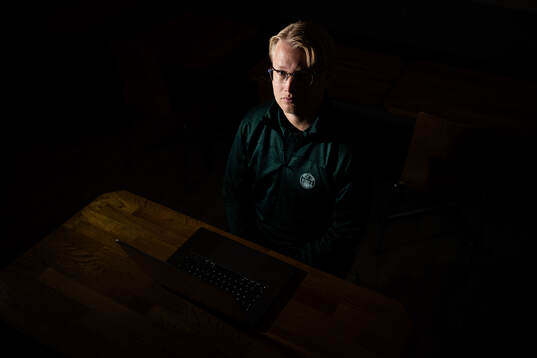 Rögles assisterande sportchef Jacob Strandberg