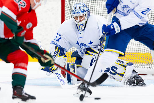 Leksands målvakt Jakob Hellsten