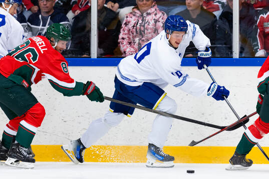 Leksands Anton Johansson och Frölundas Erik Thorell