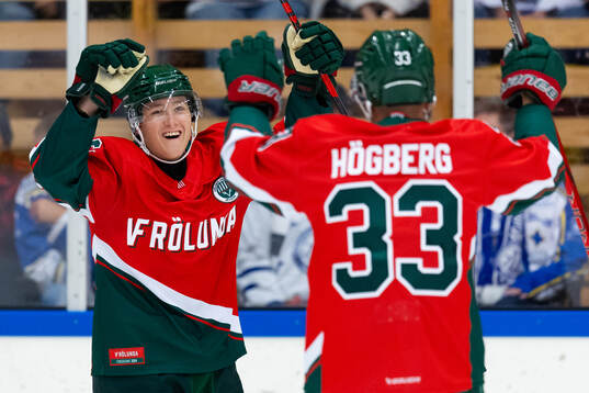 Bläddra bland fler bilder av Ishockey, Strömstad Hockey Classic, Frölunda - Leksand