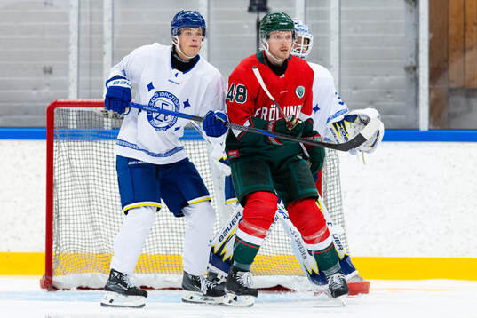 Leksands Lucas Lagerberg och Frölundas Carl Klingberg