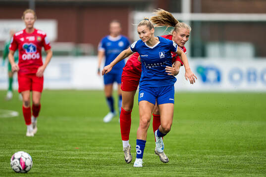 Marina Heggernes Jensen of Åsane and Oline Brekke Fuglem