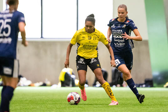 Elfsborgs Vanessa Lopez och P18s Lina Appelgren