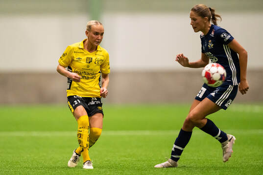 Elfsborgs Tea Skoglund och P18s Alva Engqvist