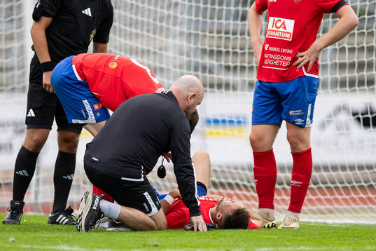 Varbergs Isac Johansson med skada