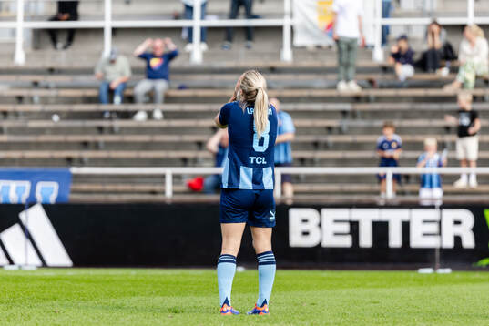 Djurgårdens Mimmi Larsson deppar