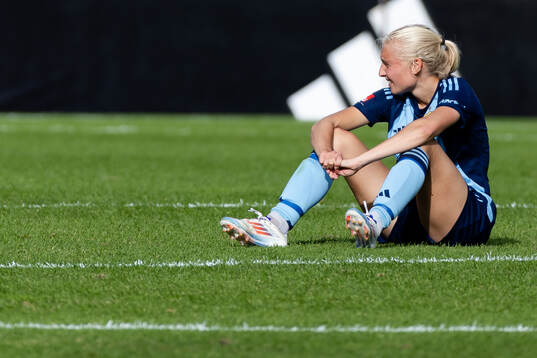 Djurgårdens Stinalisa Johansson deppar