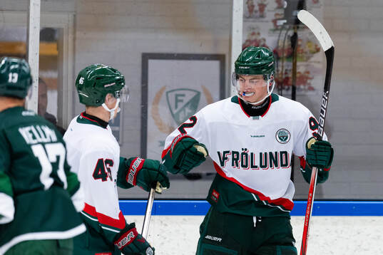 Frölundas Filip Cederqvist jublar
