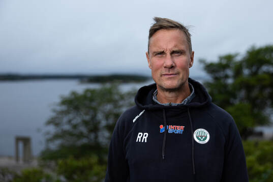Frölundas tränare Roger Rönnberg